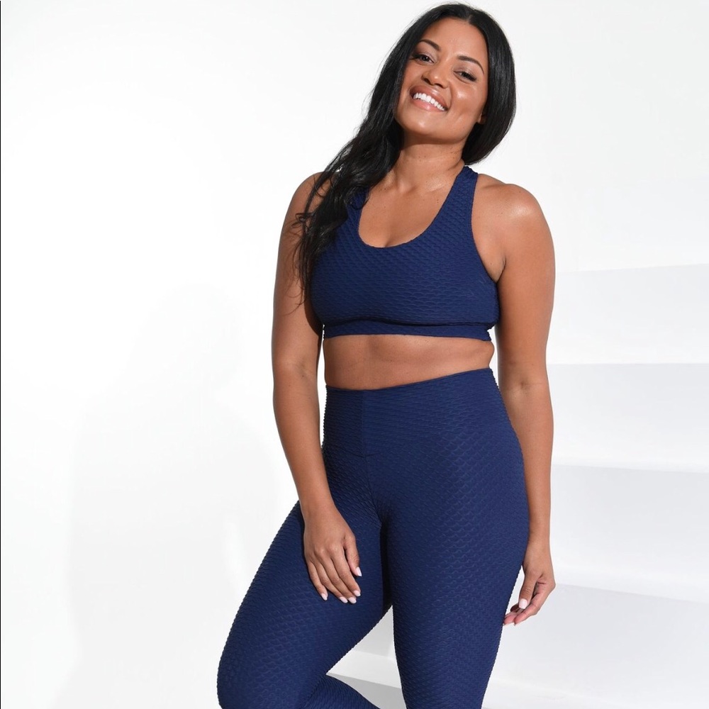 Booty by brabants croco leggings midnight blue